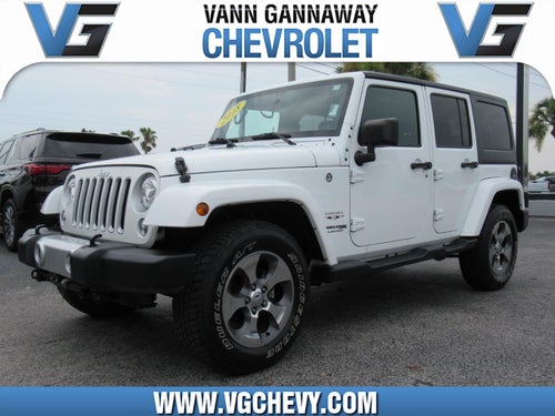 2018 Jeep Wrangler JK Unlimited Sahara